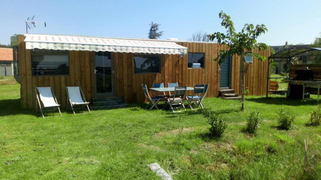 Rosnay  Mobil Home Vintage A La Ferme Des Buttons מראה חיצוני תמונה